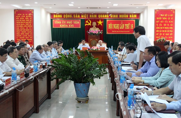 Một Hội nghị giao ban công tác nội chính và phòng, chống tham nhũng tỉnh Phú Yên