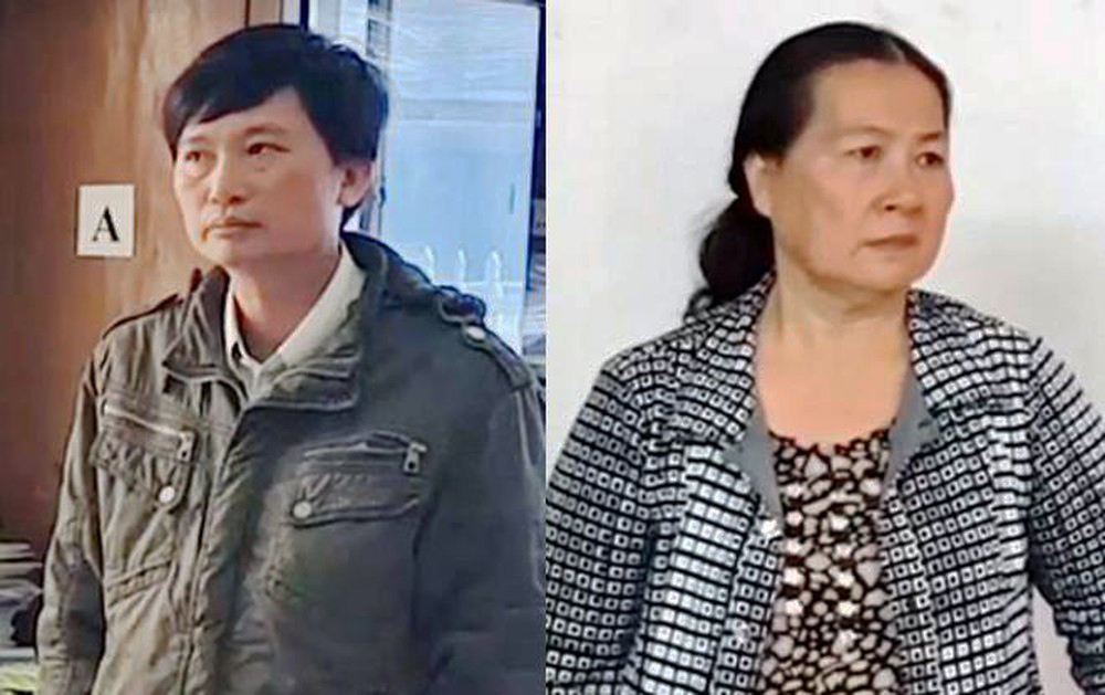 Các bị cáo Huỳnh Ngọc Tuấn và Nguyễn Thị Thanh Nguyên