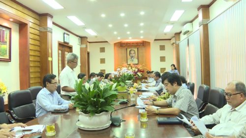 Thường trực Tỉnh ủy Khánh Hòa tổ chức Hội nghị giao ban với các cơ quan khối Nội chính tỉnh