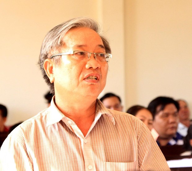 Ông Bùi Quang Ánh, nguyên Giám đốc Trung tâm Kỹ thuật tài nguyên và môi trường tỉnh Bạc Liêu
