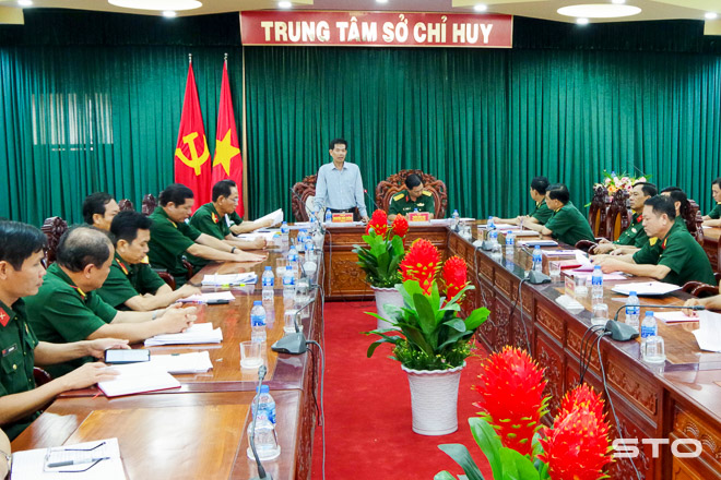 Hội nghị đánh giá kết quả giám sát chuyên đề đối với Đảng ủy Quân sự tỉnh Sóc Trăng về công tác lãnh đạo, chỉ đạo thực hiện nhiệm vụ chính trị 