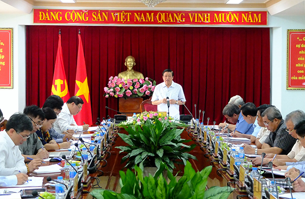 Ðoàn kiểm tra của Ban Bí thư Trung ương Ðảng kiểm tra việc thực hiện Nghị quyết Trung ương 4 (khóa XII), các quy định của Đảng về việc nêu gương của cán bộ, đảng viên tại tỉnh Đồng Nai