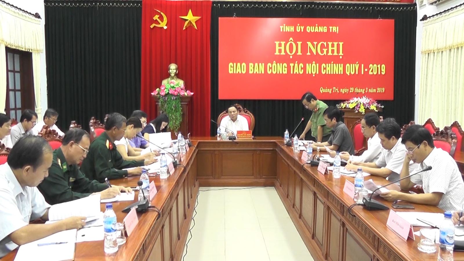 Ban Thường vụ Tỉnh ủy Quảng Trị tăng cường sự lãnh đạo của cấp ủy Đảng đối với công tác nội chính và phòng, chống tham nhũng