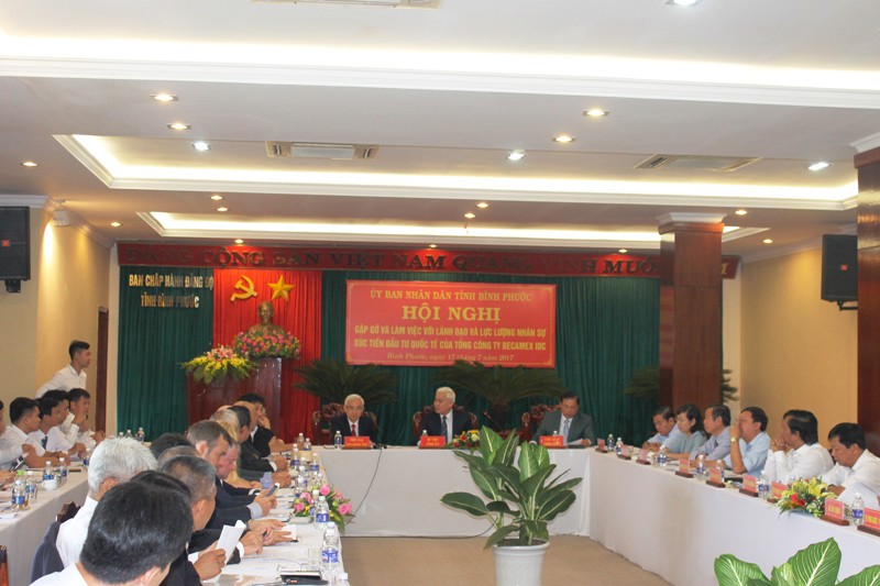 Một Hội nghị của Ủy ban nhân dân tỉnh Bình Phước