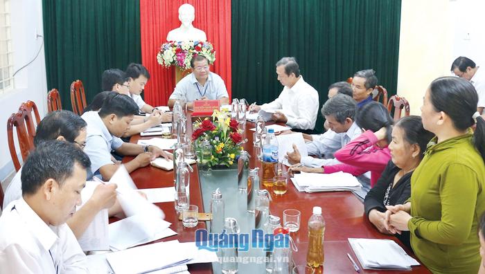 Lãnh đạo UBND tỉnh Quảng Ngãi tiếp công dân định kỳ tháng 9-2019