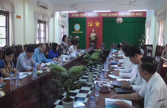 Hội đồng nhân dân tỉnh Trà Vinh giám sát công tác giải quyết, xét xử của Tòa án nhân dân tỉnh Trà Vinh