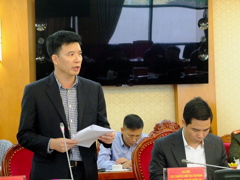 Đồng chí Nguyễn Tiến Trọng, Phó Cục trưởng Cục An ninh nội địa, Bộ Công an