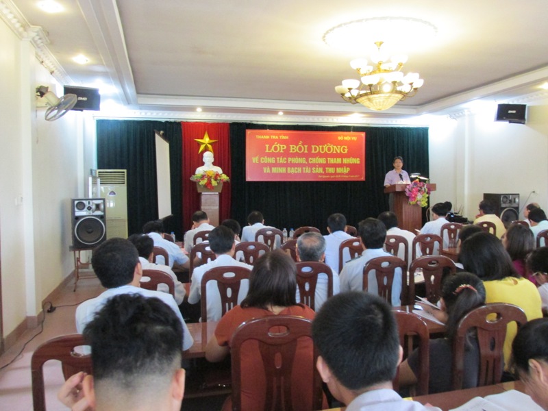 Lớp bồi dưỡng Nghiệp vụ về công tác phòng, chống tham nhũng tỉnh Thái Nguyên
