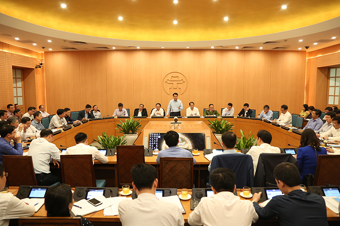Một Hội nghị của Ủy ban nhân dân thành phố Hà Nội