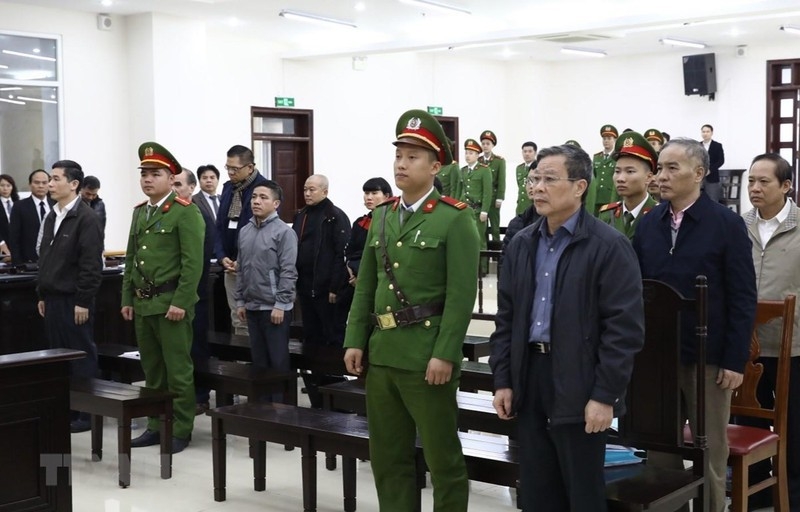Bị cáo Nguyễn Bắc Son tại phiên tòa
