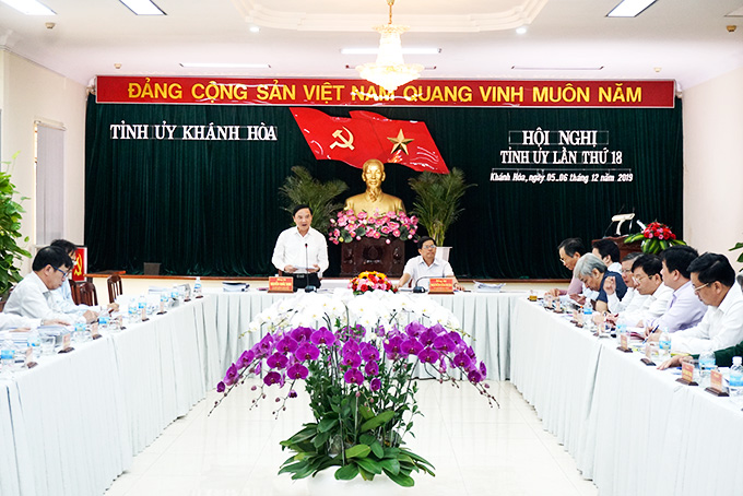 Hội nghị Ban Chấp hành Đảng bộ tỉnh Khánh Hòa