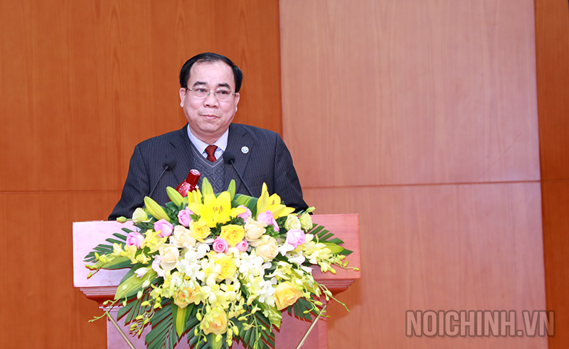 Đồng chí Phong, Trưởng Ban 2 kiêm phó Chánh văn phòng Ban Chỉ đạo Cải cách tư pháp Trung ương