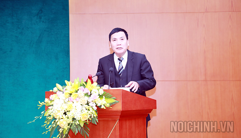 Đồng chí Trương Hồng Hải, Phó Tổng biên tập Tạp chí Nội chính 