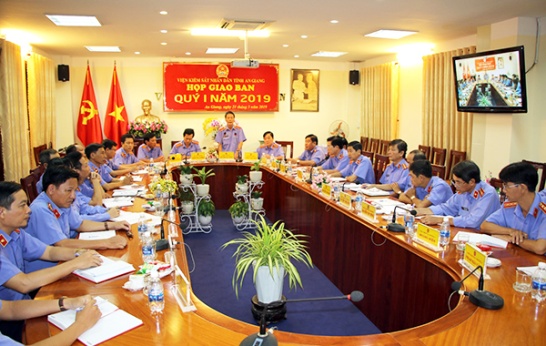  Một Hội nghị giao ban Quý của Viện kiểm sát tỉnh An Giang (Ảnh minh họa)
