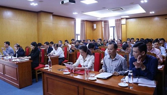 Các đại biểu dự Hội nghị Ủy ban Kiểm tra Tỉnh ủy Bắc Giang