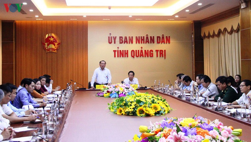 Một cuộc họp của UBND tỉnh Quảng Trị triển khai các biện pháp phòng ngừa dịch bệnh COVID-19