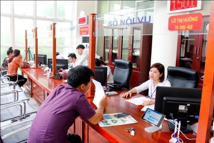 Ảnh minh họa: Một trung tâm dịch vụ hành chính công của tỉnh Sơn La
