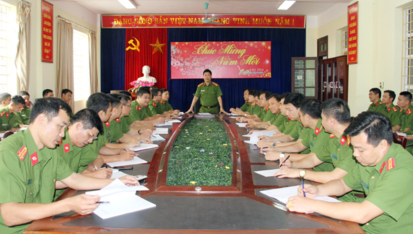 Lực lượng Công an tỉnh Lào Cai tích cực xây dựng thế trận an ninh nhân dân trên địa bàn