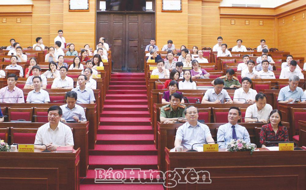 Hội nghị tổng kết Chương trình tổng thể cải cách hành chính Nhà nước tỉnh Hưng Yên 