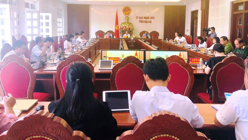 Hội nghị trực tuyến toàn quốc công bố chỉ số cải cách hành chính năm 2019 điểm cầu tỉnh Gia Lai