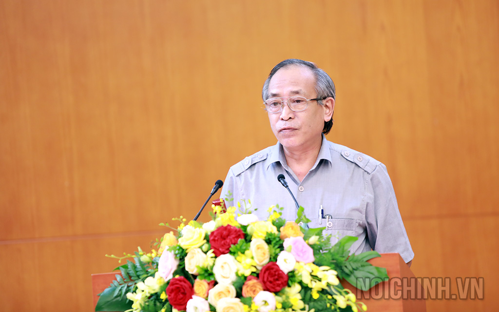 Đồng chí Nguyễn Văn Hùng, Phó Vụ trưởng Vụ Địa phương I