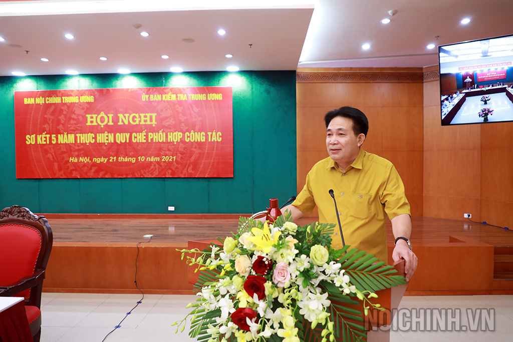 Đồng chí Nguyễn Văn Yên, Vụ trưởng Vụ Theo dõi xử lý các vụ án, vụ việc Ban Nội chính Trung ương