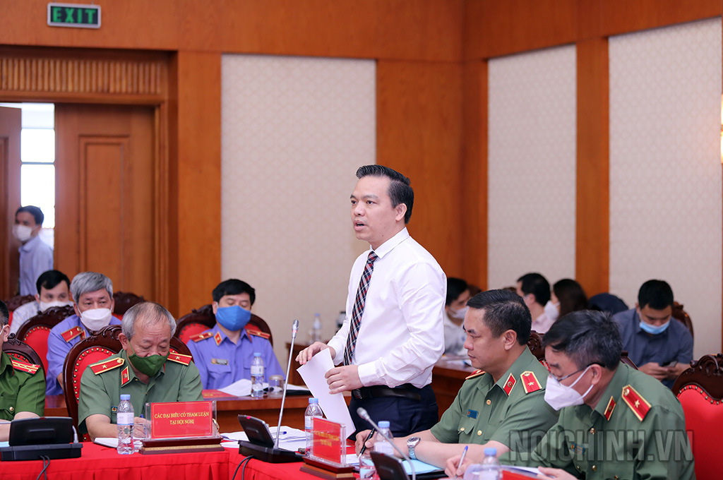 Đồng chí Nguyễn Thanh Tân, Phó Vụ trưởng Vụ Theo dõi xử lý các vụ án vụ việc, Ban Nội chính Trung ương