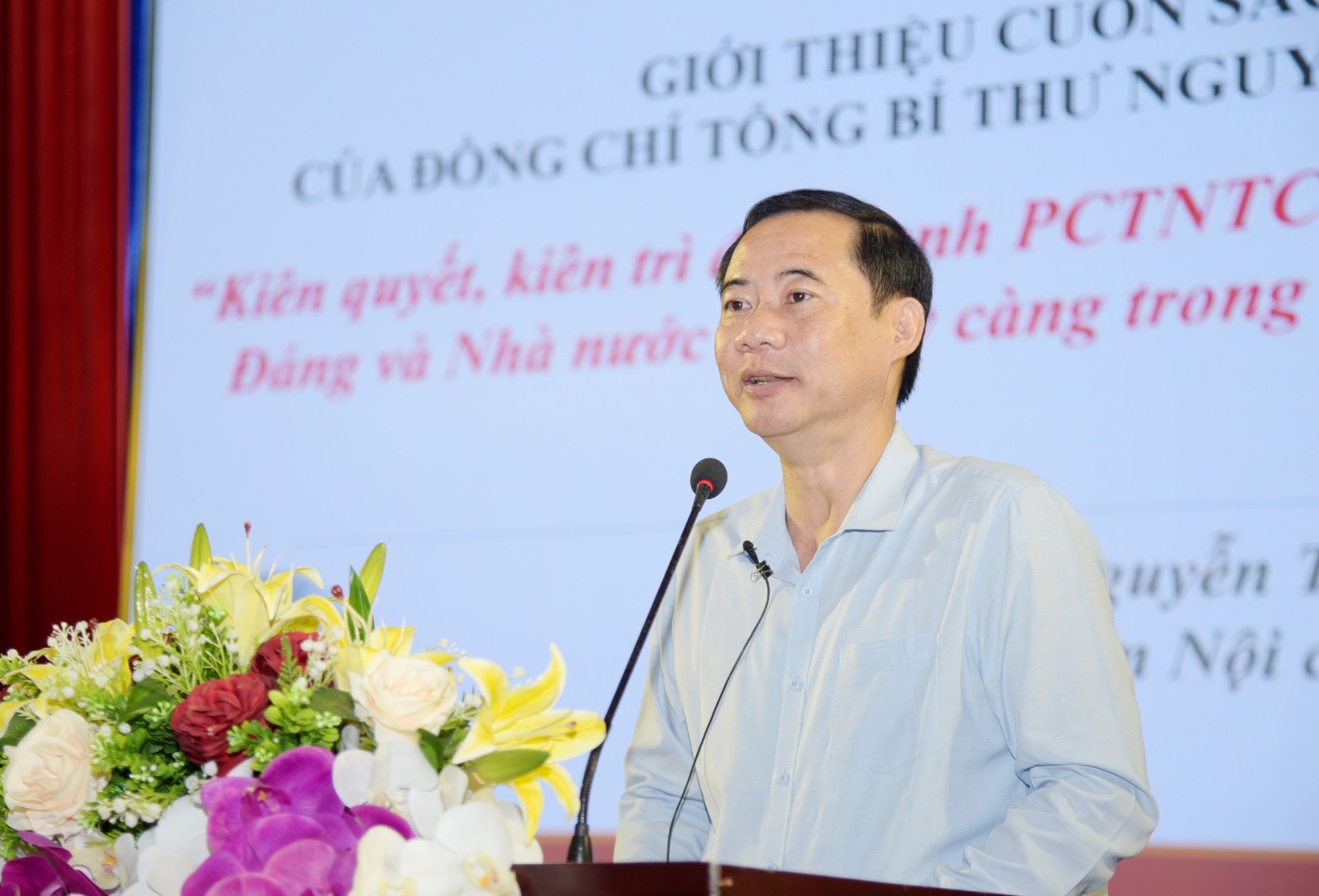 Đồng chí Nguyễn Thái Học, Phó Trưởng Ban Nội chính Trung ương dự quán triệt nội dung, giá trị cốt lõi Cuốn sách tại Hội nghị 