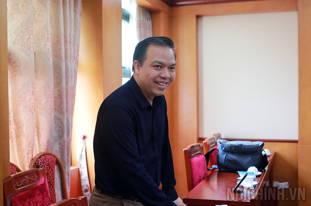Đồng chí Nguyễn Thanh Tân, Phó Vụ trưởng phụ trách Vụ Theo dõi, xử lý các vụ án, vụ việc