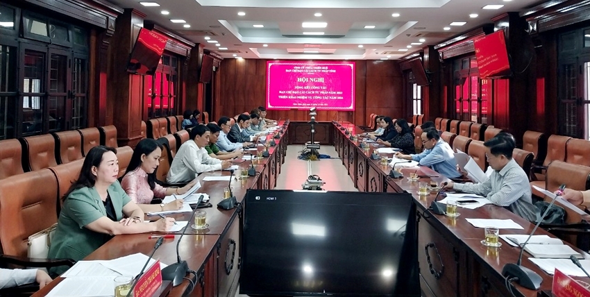 Hội nghị triển khai công tác năm 2024 của Ban Chỉ đạo Cải cách tư pháp tỉnh Thừa Thiên Huế