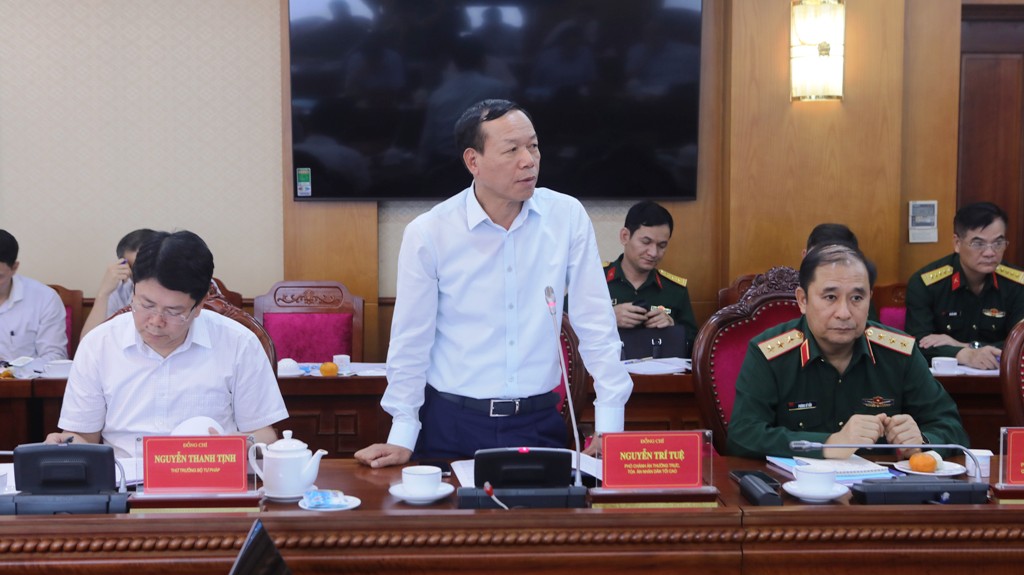 Đồng chí Nguyễn Trí Tuệ, Phó Chánh án Thường trực Tòa án nhân dân tối cao