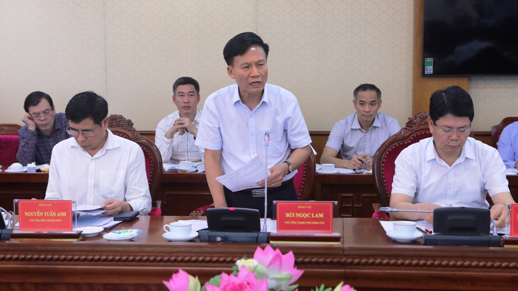Đồng chí Bùi Ngọc Lam, Phó Tổng Thanh tra Chính phủ