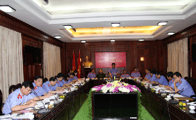 Toàn cảnh Hội nghị giao ban