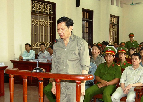 Bị cáo Phạm Thanh Bình, nguyên Chủ tịch Hội đồng Quản trị, Tổng Giám đốc Tập đoàn Vinashin