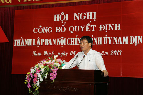 Đồng chí Phạm Anh Tuấn: Việc tái lập Ban Nội chính là yêu cầu khách quan, khẳng định quyết tâm chính trị