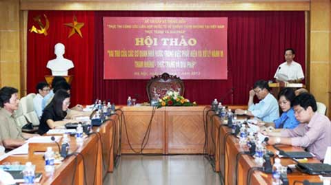 Quang cảnh Hội thảo