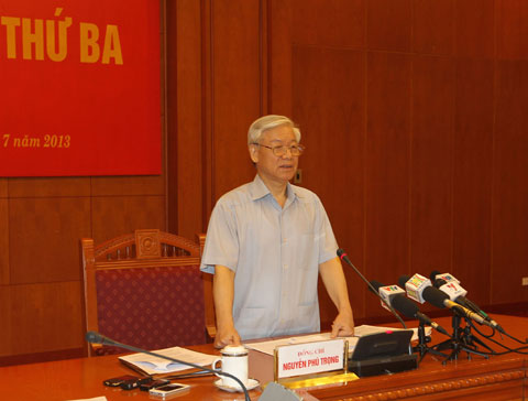 Tổng Bí thư Nguyễn Phú Trọng chủ trì Phiên họp