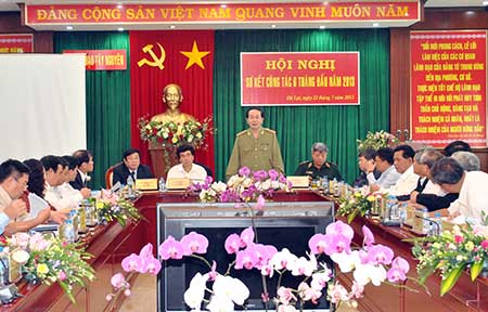 Bộ trưởng Trần Đại Quang, Trưởng ban Chỉ đạo Tây Nguyên phát biểu chỉ đạo tại Hội nghị