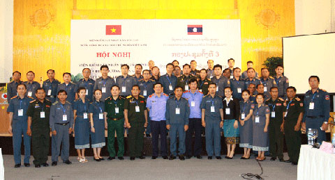 Các đại biểu dự Hội nghị Viện kiểm sát nhân dân các tỉnh có chung đường biên giới Việt Nam - Lào lần thứ 3 (tháng 6/2013)