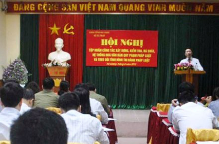 Quang cảnh Hội nghị