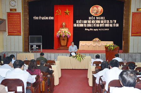 Quang cảnh Hội nghị