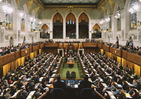 Bên trong tòa nhà Quốc hội Canada