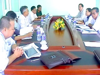 Một Đoàn kiểm tra công tác phổ biến giáo dục pháp luật