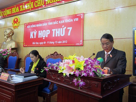 Kỳ họp thứ 7 của HĐND tỉnh Bắc Kạn 