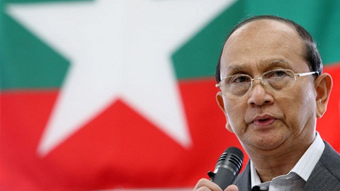 Tổng thống Myanmar U Thein Sein (Ảnh: AFP)