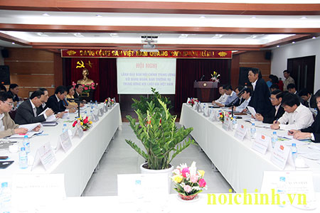 Đồng chí Nguyễn Bá Thanh, Ủy viên Trung ương Đảng, Phó Trưởng ban Thường trực Ban Chỉ đạo Trung ương về phòng, chống tham nhũng, Trưởng Ban Nội chính Trung ương phát biểu tại buổi làm việc 