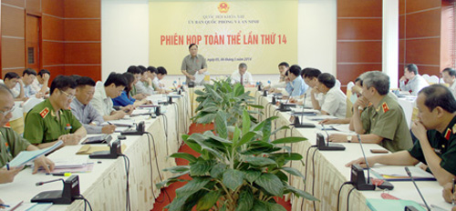 Toàn cảnh Phiên họp