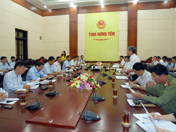 Tổng Thanh tra Chính phủ làm việc với Thanh tra tỉnh Hưng Yên