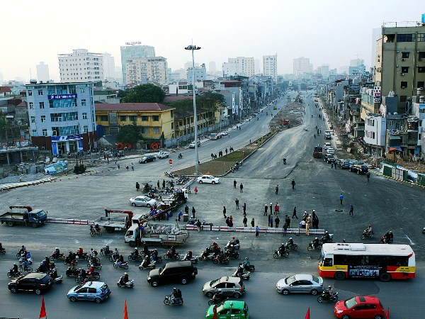 Đoạn đường Vành đai I đoạn Ô Chợ Dừa - Hoàng Cầu