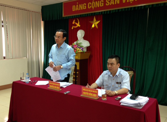 Đồng chí Nguyễn Văn Nên, Bộ trưởng, Chủ nhiệm Văn phòng Chính phủ chủ trì tiếp công dân tại Trụ sở tiếp công dân Trung ương